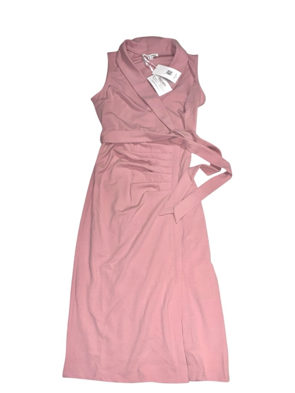 Grace Karin Sleeveless Wrap Midi Dress